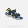 GEOX BOYS SANDAL J VANIETT B NAVY/YELLOW