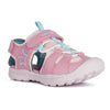 GEOX GIRLS SANDAL PINK/AQUA J VANIETT