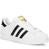 ADIDAS UNISEX WHITE/BLACK SUPERSTAR C/J