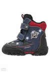 GEOX BOOT BOYS NAVY RED B GULP LIGHTS