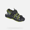 GEOX BOYS SANDAL J SAND NAVY GREEN