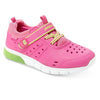 STRIDE RITE GIRLS PHIBIAN PINK/LIME SHOE WATER FRIENDLY