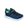 SKECHER BOY SANDAL NAVY HEAT BLAST