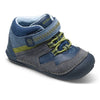 STRIDE RITE PRE WALKER GREY/BLUE ISAIAH