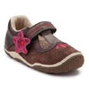 STRIDE RITE PRE WALK BROWN/NAVY TEAGAN