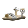 STRIDE RITE GIRLS SANDAL ROXANA SILVER