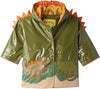 KID GREEN DINOSAUR RAINCOAT