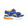 GEOX BOY SANDAL J.S FLEXYPER ROYAL BLUE ORANGE